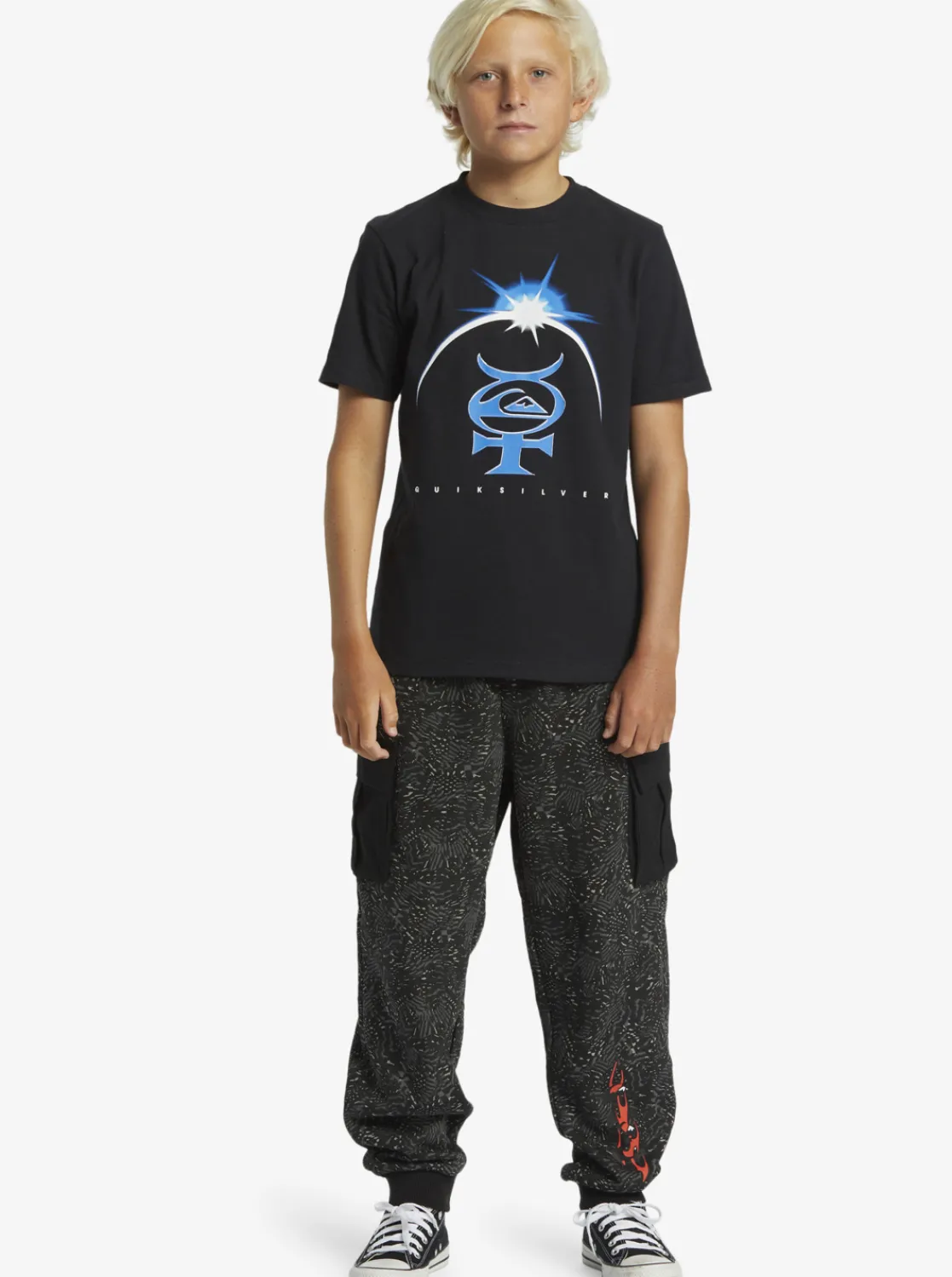 Quiksilver Boy'S 8-16 Radical Cargo Joggers Black Radical Times 233 Clearance
