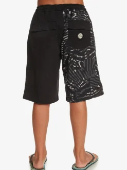 Quiksilver Boy'S 8-16 Radical Times Elastic Waist Shorts Black Flash Sale