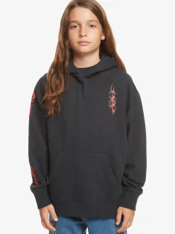 Quiksilver Boy'S 8-16 Radical Times Hoodie Black Sale