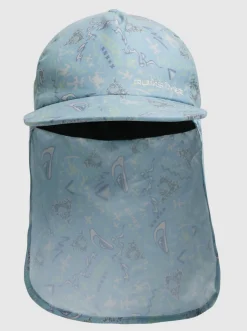 Quiksilver Boy'S 8-16 Ray Master Neck Protection Cap Pastel Turquoise Next Gen 233 Hot
