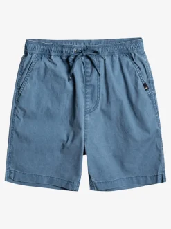Quiksilver Boy'S 8-16 Taxer 15" Elastic Waist Shorts Bering Sea Outlet