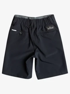 Quiksilver Boy'S 2-7 Union Amphibian 14" Hybrid Shorts Black Best Sale
