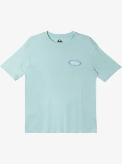 Quiksilver Boy'S 8-16 Visions T-Shirt Pastel Turquoise Best
