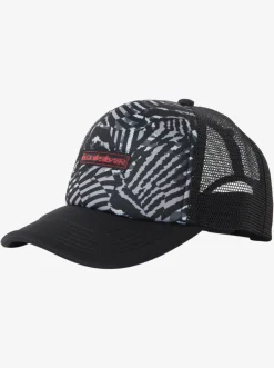 Quiksilver Boy'S 8-16 Vulture Coop Trucker Hat Jet Black Online