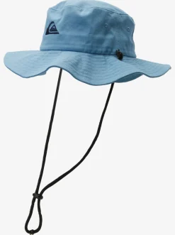 Quiksilver Bushmaster Safari Boonie Hat Aegean Blue New