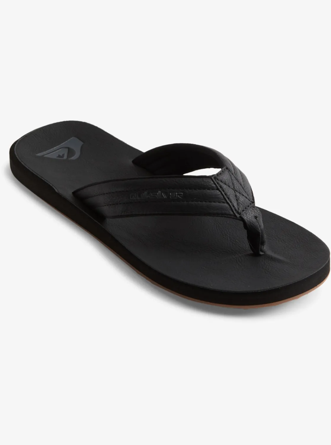 Quiksilver Carver Nubuck Sandals Solid Black Best