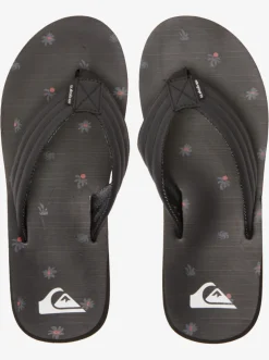 Quiksilver Carver Print Sandals Black 4 Shop