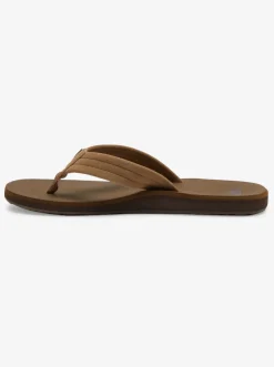 Quiksilver Carver Suede Core Sandals Tan 1 Hot