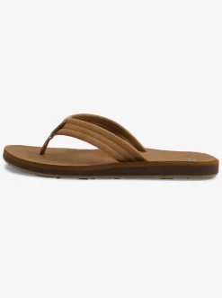 Quiksilver Carver Suede Core Sandals Tan 1 Hot