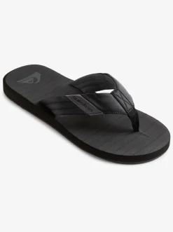 Quiksilver Carver Tropics Sandals Black/Black/Grey Fashion