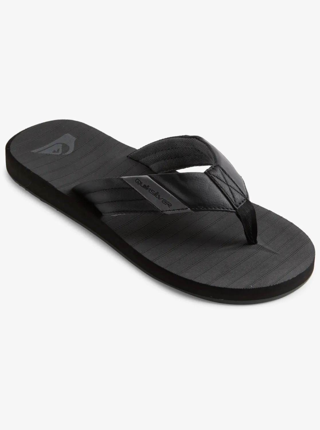 Quiksilver Carver Tropics Sandals Black/Black/Grey Fashion