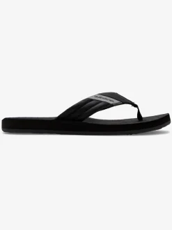 Quiksilver Carver Tropics Sandals Black/Black/Grey Fashion