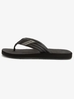 Quiksilver Carver Tropics Sandals Black/Black/Grey Fashion