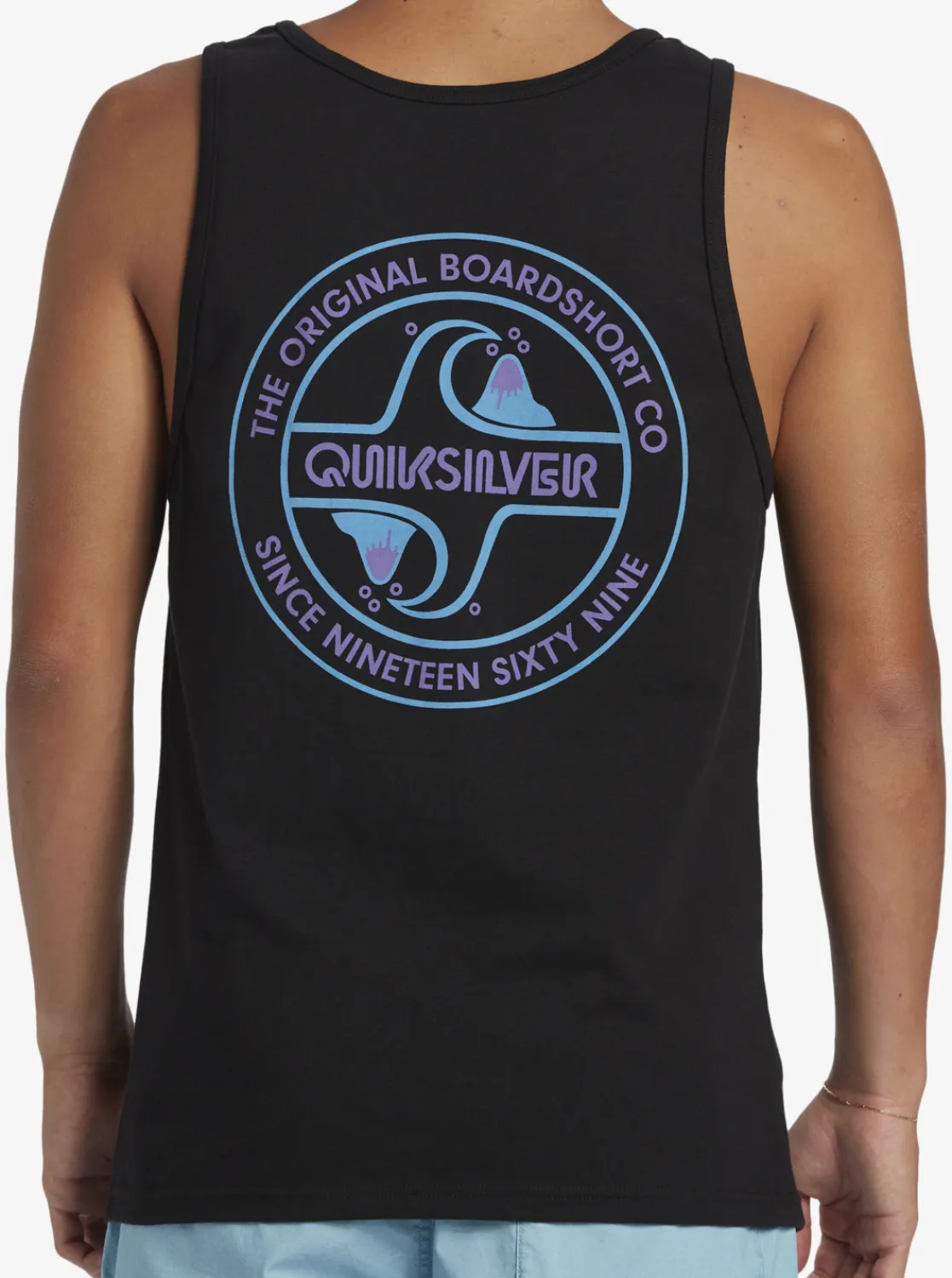 Quiksilver Circle Back Tank Top Black Cheap