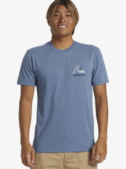Quiksilver Circle Back T-Shirt Bering Sea Heather Flash Sale