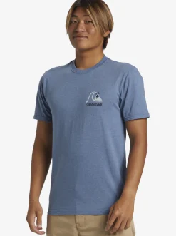 Quiksilver Circle Back T-Shirt Bering Sea Heather Flash Sale