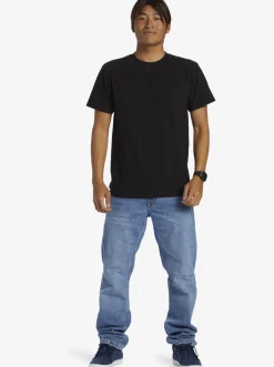 Quiksilver Circled Script T-Shirt Black Online