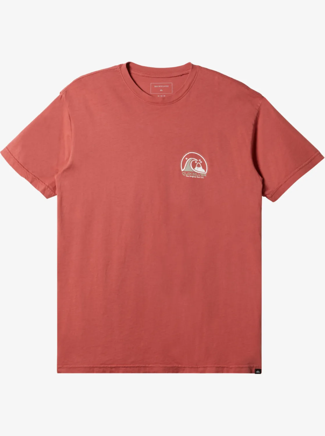 Quiksilver Clean Circle T-Shirt Mineral Red Fashion