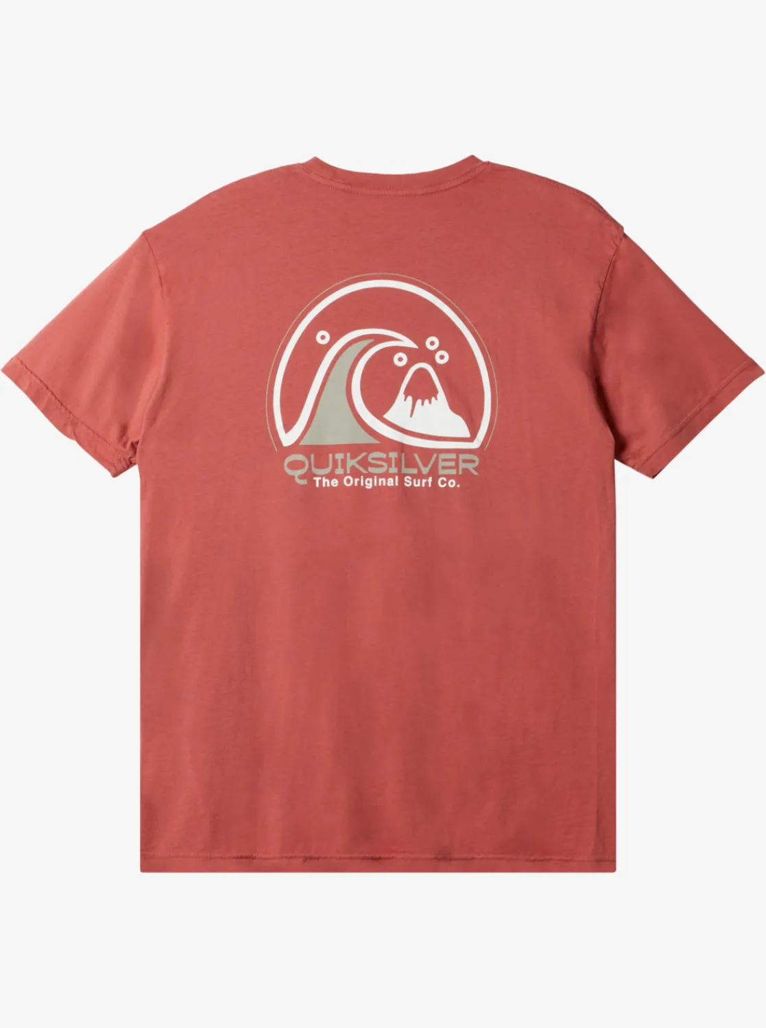 Quiksilver Clean Circle T-Shirt Mineral Red Fashion