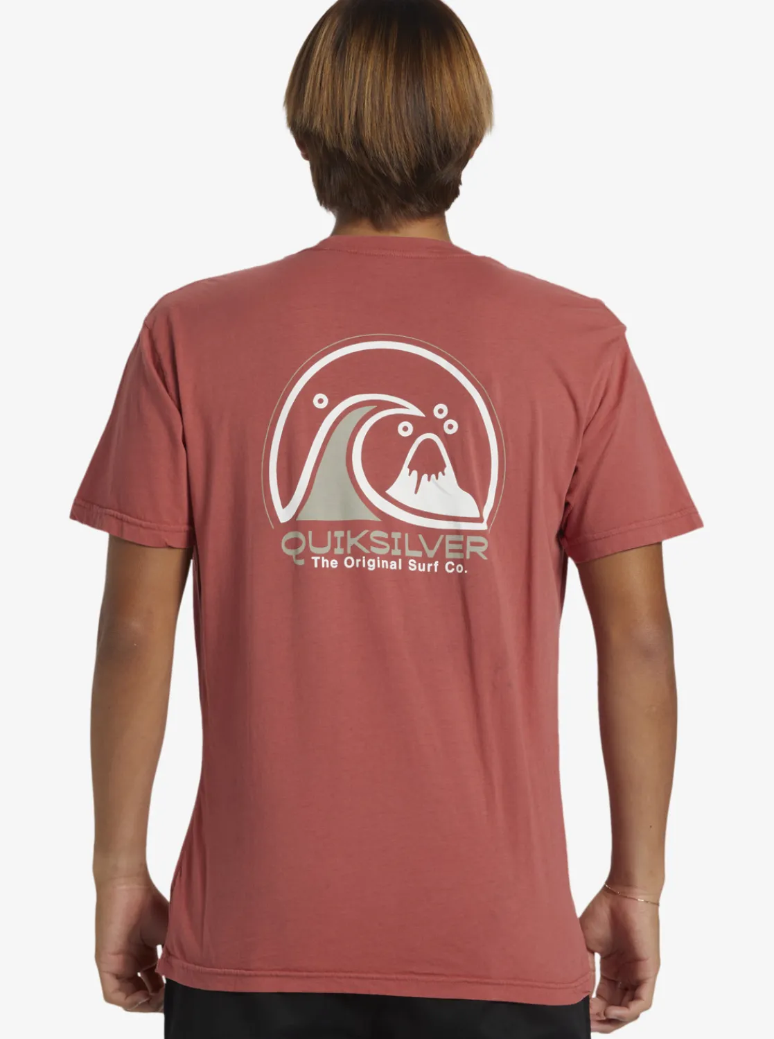 Quiksilver Clean Circle T-Shirt Mineral Red Fashion