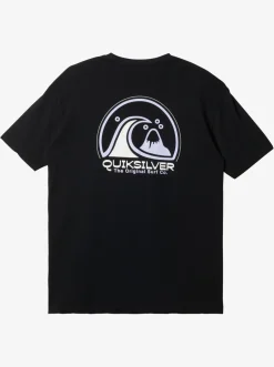 Quiksilver Clean Circle T-Shirt Black Cheap