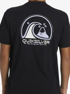 Quiksilver Clean Circle T-Shirt Black Cheap