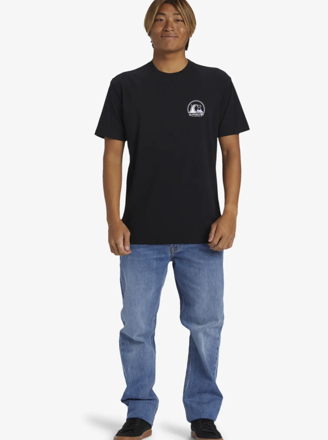 Quiksilver Clean Circle T-Shirt Black Cheap