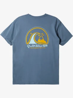 Quiksilver Clean Circle T-Shirt Bering Sea Clearance