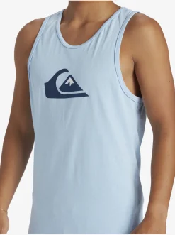 Quiksilver Comp Logo Tank Top Clear Sky Best Sale