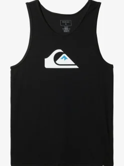 Quiksilver Comp Logo Tank Top Black Outlet