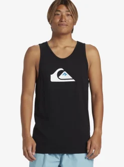 Quiksilver Comp Logo Tank Top Black Outlet