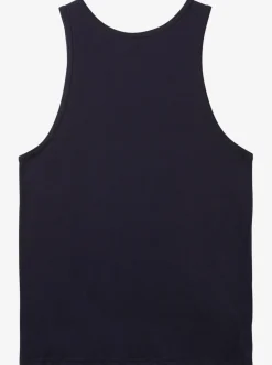Quiksilver Comp Logo Tank Top Navy Blazer Shop