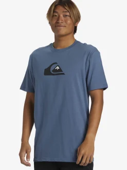 Quiksilver Comp Logo T-Shirt Bering Sea Best Sale