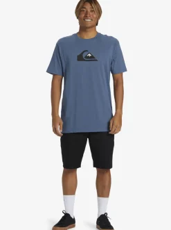 Quiksilver Comp Logo T-Shirt Bering Sea Best Sale