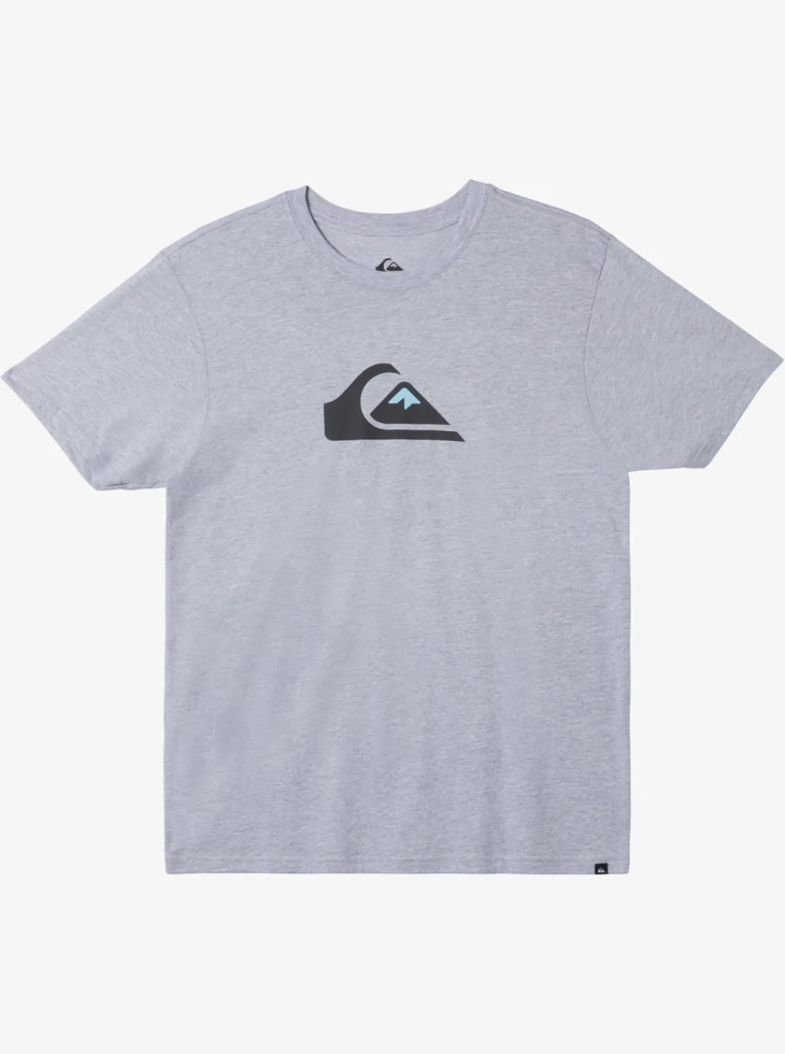 Quiksilver Comp Logo T-Shirt Athletic Heather Shop