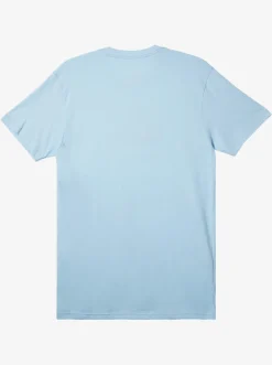 Quiksilver Comp Logo T-Shirt Clear Sky Cheap
