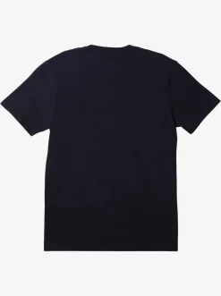 Quiksilver Comp Logo T-Shirt Navy Blazer Shop