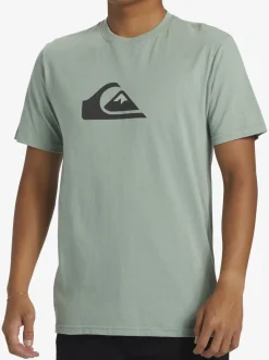 Quiksilver Comp Logo T-Shirt Iceberg Green Online