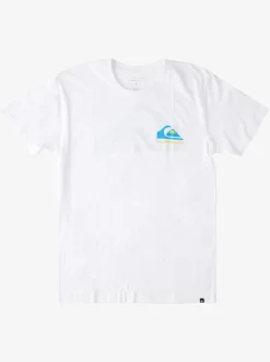 Quiksilver Comp Logo T-Shirt White Hot