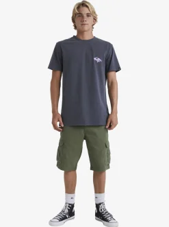 Quiksilver Crucial Battle Cargo Shorts For Men Four Leaf Clover Online