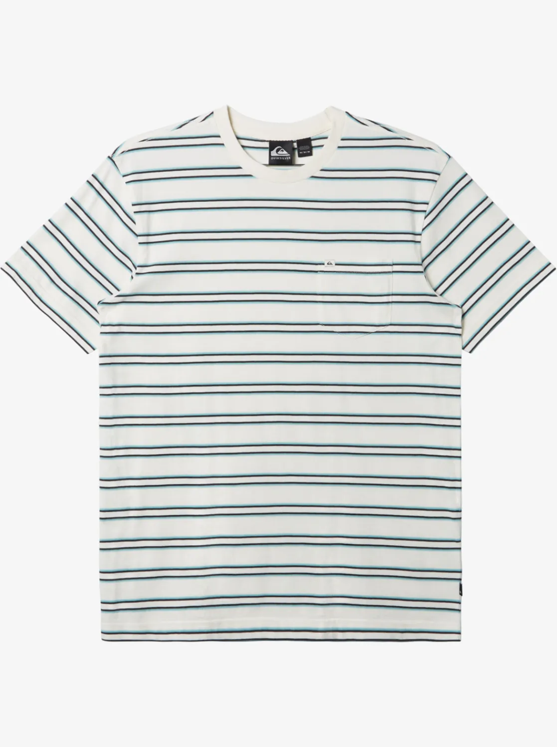 Quiksilver Cruiser Pocket Tee Knit Snow White Cruiser Pkt Tee Fashion