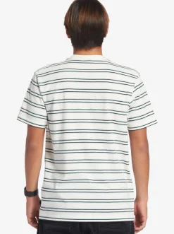 Quiksilver Cruiser Pocket Tee Knit Snow White Cruiser Pkt Tee Fashion
