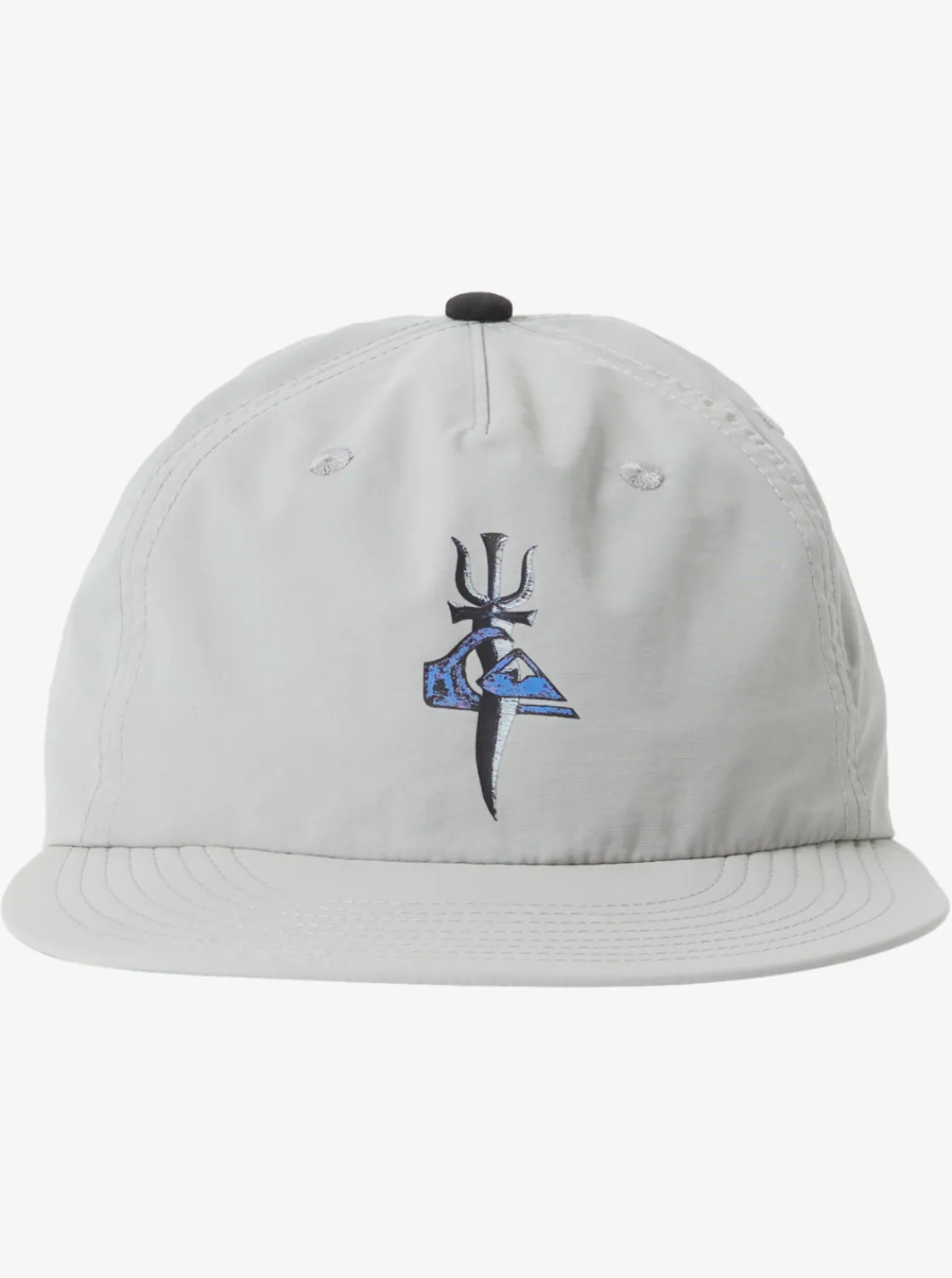 Quiksilver Dagger Of Fortune Snapback Hat Grey Violet Discount