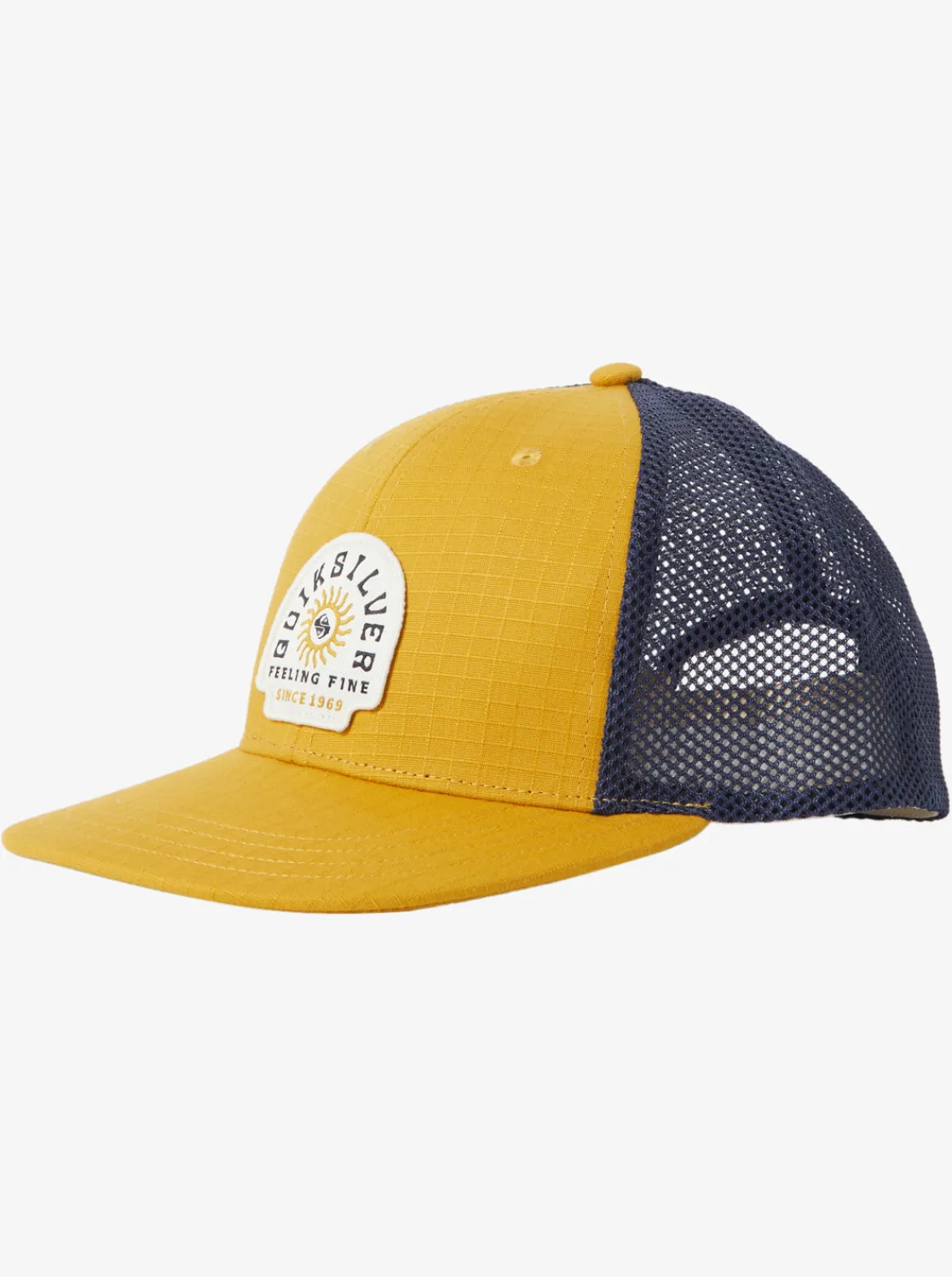 Quiksilver Dawner Trucker Hat Mustard Discount