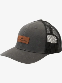 Quiksilver Down The Hatch Trucker Hat Tarmac Best Sale