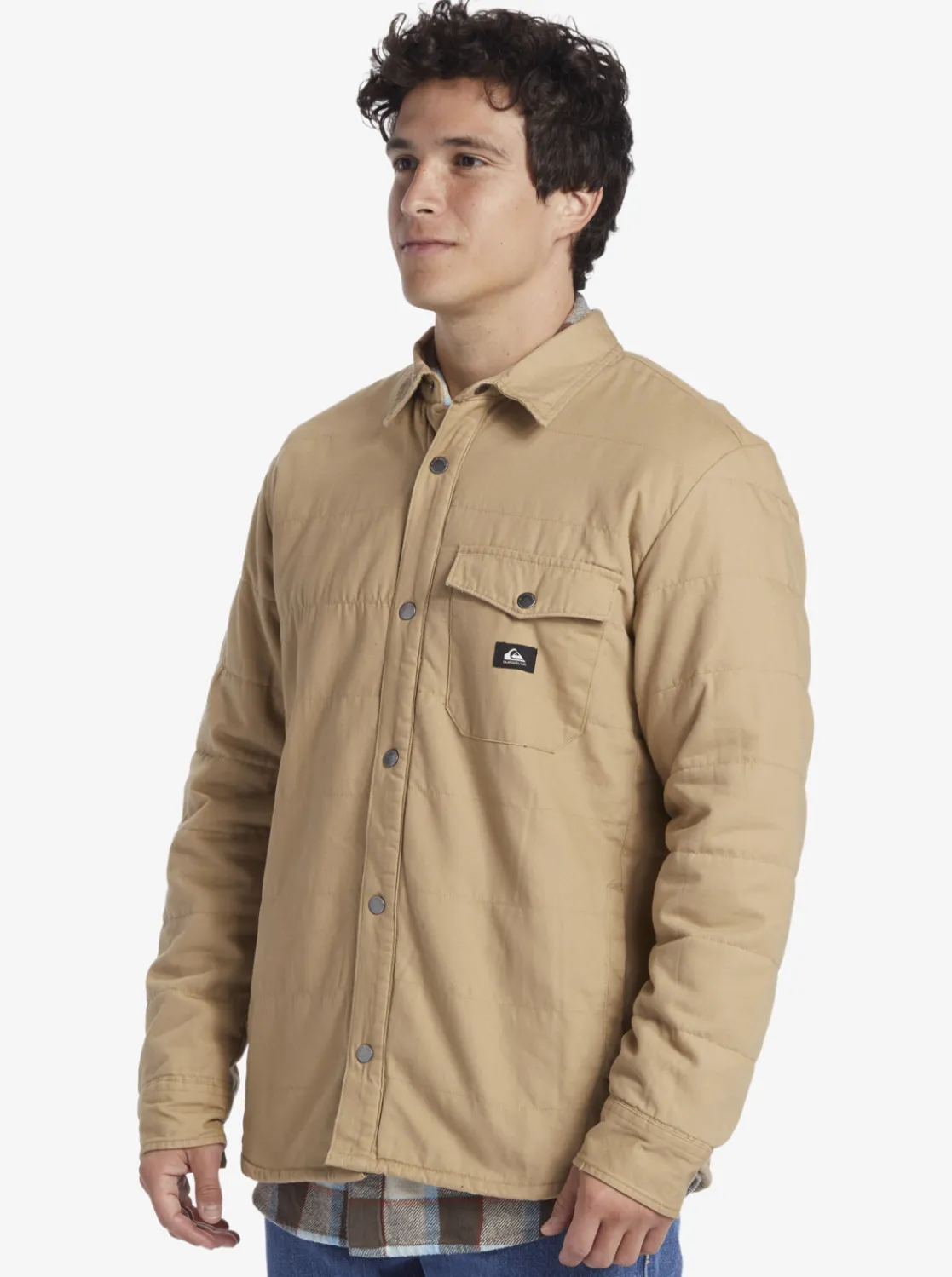 Quiksilver Downrail Upd Canvas Jacket Plage Flash Sale
