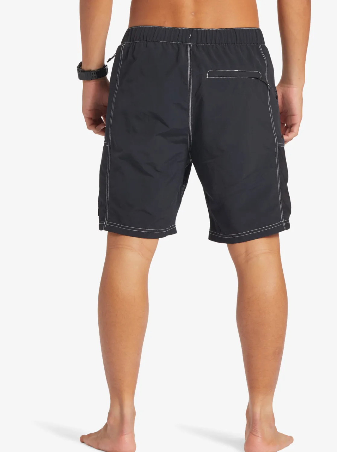 Quiksilver Drainer Amphibian 18.5" Hybrid Shorts Black Hot