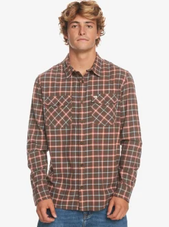 Quiksilver Dulsie Long Sleeve Shirt Major Brown Dulsie Best