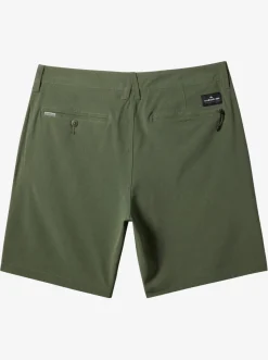 Quiksilver E Union Heather 18" Amphibian Boardshorts Thyme Cheap