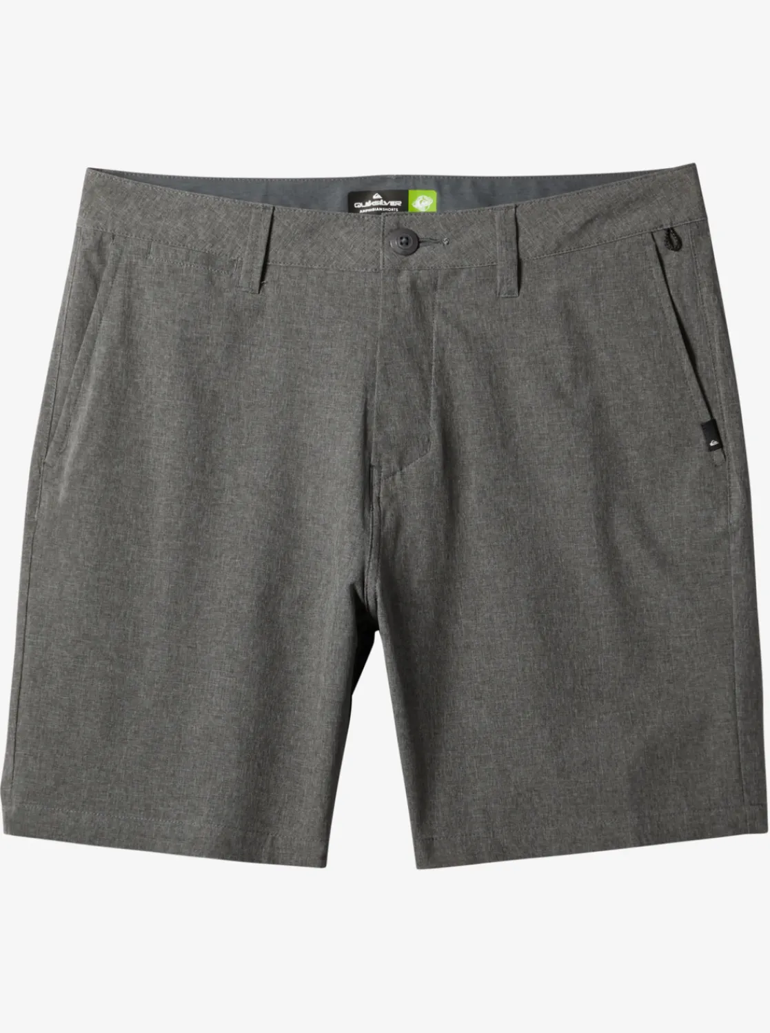 Quiksilver E Union Heather 18" Amphibian Boardshorts Black Cheap